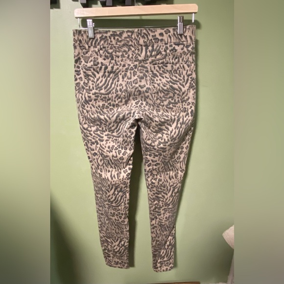 Democracy sz 4 Animal Print Absolution Cropped Jeans Lk New - Picture 3 of 3